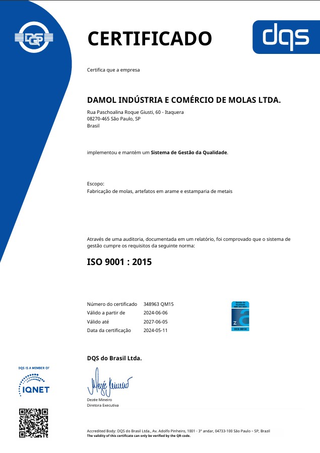 Foto Representativa - Certificado